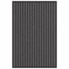 vidaXL Dywanik wejściowy Czarny 60 x 90 cm polipropylen