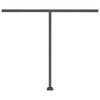 vidaXL Wolnostojąca automatycznie zwijana markiza, 300x250cm, antracyt