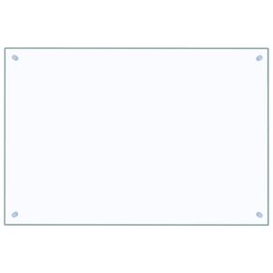 vidaXL Panel ochronny do kuchni, przezroczysty, 90x60 cm, szkło