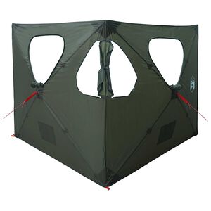 vidaXL Namiot myśliwski 145 x 145 x 150 cm Zielony wojskowy