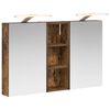 vidaXL Zestaw Szafek Łazienkowych 3 szt. 80 x 10,5 x 50 cm