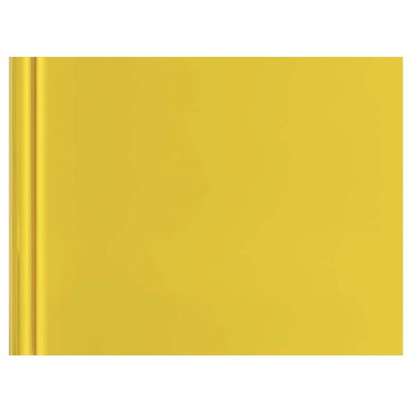 vidaXL Okleina meblowa, złota, wysoki połysk, 500x90 cm, PVC