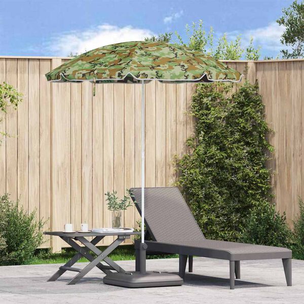 vidaXL Parasol plażowy Moro 161 x 161 x 193 cm Poliester