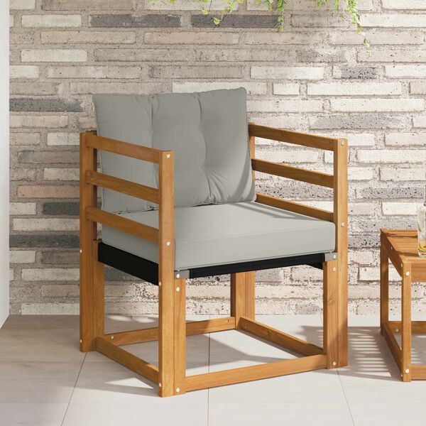 vidaXL Zestaw sof na zewnątrz Drewno akacji i tekstylen