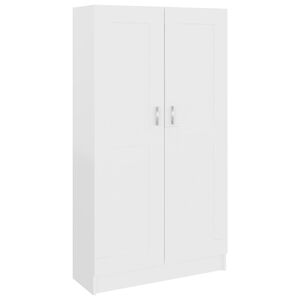vidaXL Szafka, biała, 82,5x30,5x150 cm, materiał drewnopochodny