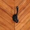 vidaXL Wieszaki na ubrania 2 szt. 35x1x90 cm Drewno lite Akacja