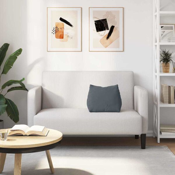 vidaXL Poduszka na plecy Ciemnoszary 45 x 20 x 35 cm