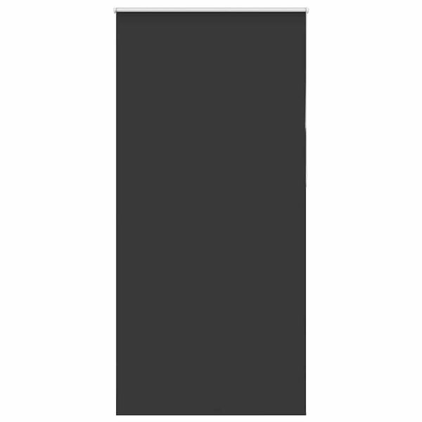 vidaXL Roleta zaciemniająca czarny 100x230 cm Szerokość tkaniny 95,7cm