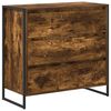 vidaXL Bufet Dąb wędzony 79 x 36 x 75.5 cm Drewno inżynieryjne
