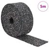 vidaXL Rolka granulatu gumowego Czarny 500 x 5 x 0,8 cm Guma