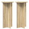 vidaXL Stojak na rośliny 2 pcs dąb Sonoma 40 x 40 x 80 cm