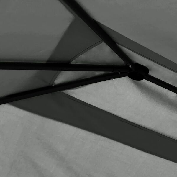 vidaXL Altana 3x6x2,6 m, antracytowa, 160 g/m²