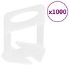 vidaXL Klipsy do poziomowania płytek, 1000 szt., 3 mm