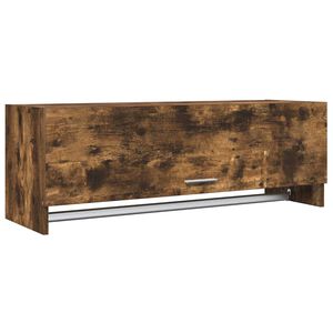 vidaXL Szafka, przydymiony dąb 100x32,5x35 cm, materiał drewnopochodny