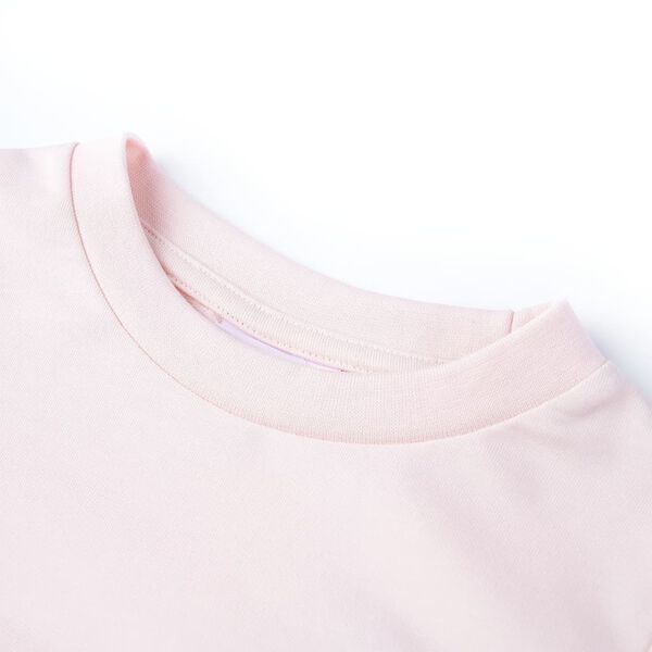 Bluza dziecięca, jasnoróżowa, 140