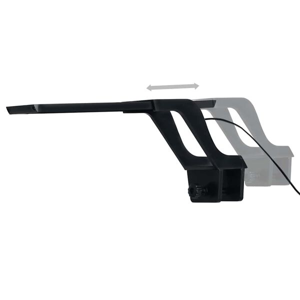 vidaXL Lampa LED do akwarium, z zaciskiem, 25-45 cm, niebiesko-biała