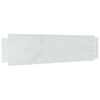 vidaXL Obrzeża trawnikowe 10 szt. 100 x 25 x 0,07 cm Stal ocynkowana