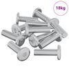 vidaXL Śruba 1593 pcs Srebrny 8 x 25 mm Stal