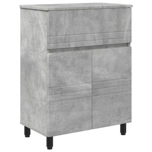 vidaXL Jednostka toaletowa Betonowy szary 60 x 35 x 80 cm