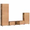 vidaXL Zestaw szafek RTV FLORIN Dąb wędzony Materiał drewnopochodny