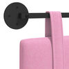 vidaXL Wisząca Głowa Gładki R&oacute;żowy 190 x 55 x 5 cm tkanina