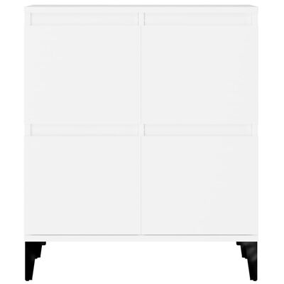 vidaXL Komoda, biała, 60x35x70 cm, materiał drewnopochodny