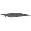 vidaXL Podstawa do parasola ciemno szary 100 x 100 x 4 cm Stal
