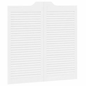 vidaXL Drzwi wahadłowe 100 x 50 cm Lite drewno sosnowe Biały