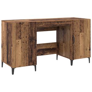 vidaXL Biurko Stare drewno Drewno inżynieryjne 140 x 50 x 75 cm