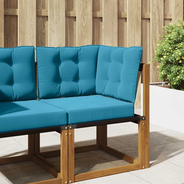 vidaXL Poduszka do sofy na zewnątrz 3 pcs Niebieski kr&oacute;lewski