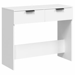 vidaXL Stolik konsolowy, biały, 90x36x75 cm, materiał drewnopochodny