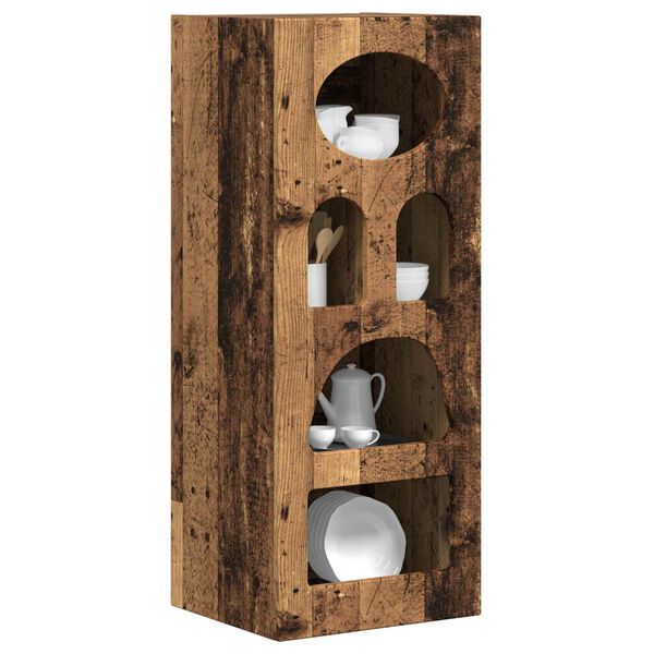 vidaXL Bufet Stare drewno 40 x 35 x 100,5 cm Materiał drewnopochodny