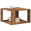 vidaXL Stolik kawowy Stare drewno 51,5 x 51,5 x 30 cm