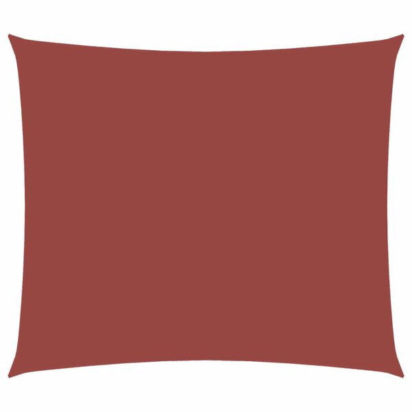 vidaXL Prostokątny żagiel ogrodowy, tkanina Oxford 2,5x3,5 m, terakota