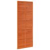vidaXL Drzwi do stodoły Sosna woskowana 80 x 208 cm