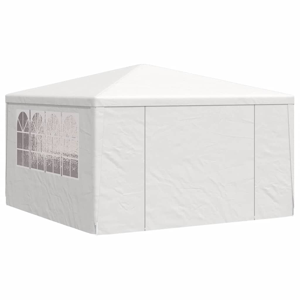 vidaXL Namiot imprezowy ze ściankami, 4x4 m, biały, 90 g/m² sklep