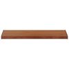 vidaXL Parapet okienny Brązowe Drewno 60 x 40 x 4,5 cm PVC