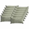 vidaXL Poszewka na poduszkę 12 pcs HOUTEN zielony 40 x 80 cm
