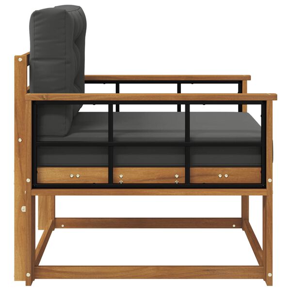 vidaXL Środkowa sofa ogrodowa Lite Drewno Akacji Naturalny