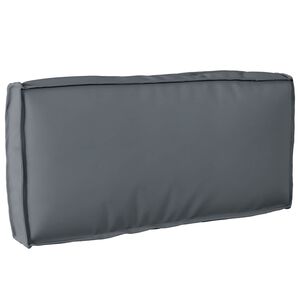 vidaXL Poduszka Materiał Oxford antracytowy 80 x 40 x 12 cm