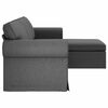 vidaXL Sofa Ciemnoszary