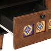 vidaXL Stolik kawowy z szufladą Brązowy 80 x 54 x 40 cm Drewno z mango
