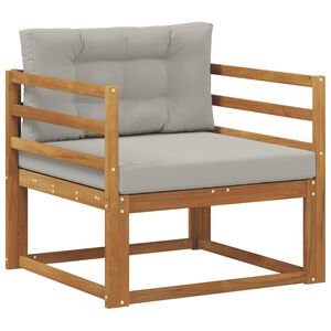 vidaXL Środkowa sofa ogrodowa naturalny