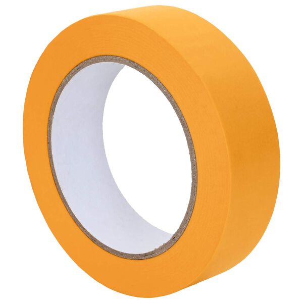 vidaXL Taśmy Maska Malarska 50 pcs Ż&oacute;łty 25mm x 50m Papier