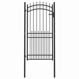 vidaXL Brama ogrodzeniowa z kolcami EMMEN 104 x 147 cm