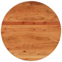 vidaXL Blat do stolika, Ø70x2,5 cm, okrągły, lite drewno akacjowe
