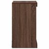 vidaXL Szafka z oświetleniem LED, brązowy dąb, 41x37x67 cm