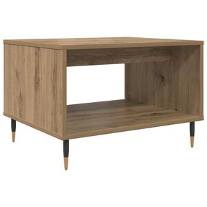 vidaXL Stolik kawowy dąb artisan 60 x 50 x 40 cm Drewno inżynieryjne