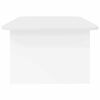 vidaXL Stolik kawowy Biały 93 x 53 x 33 cm Materiał drewnopochodny