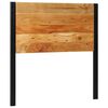 vidaXL Zagł&oacute;wek 100 cm lite drewno akacjowe i żelazo